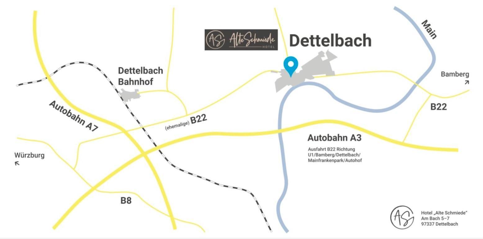Aparthotel Alte Schmiede Dettelbach Extérieur photo